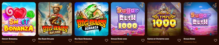 Slot Machines at Playjonny Casino