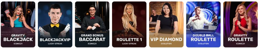 Jogos de Cassino com Dealer ao Vivo no Cassino Spinrise