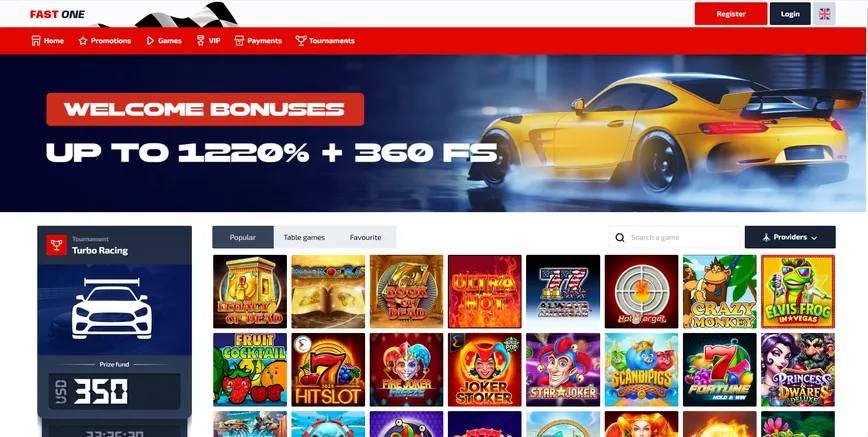 About at Fast One Casino
