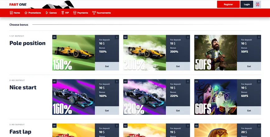 Bonuses and Promotions at Fast One Casino
