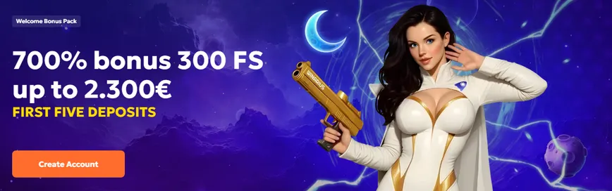 Winarius Casino Welcome Bonus 