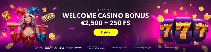 Welcome Bonus at Slotoro Casino