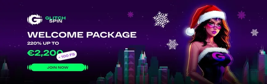 GlitchSpin Welcome Bonus