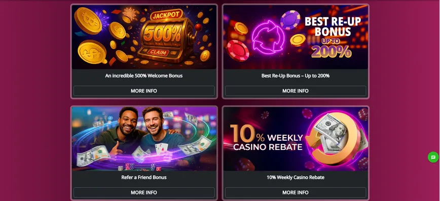 Promotions and Bonuses at The Online Casino 