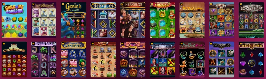 Slot Machines at The Online Casino 