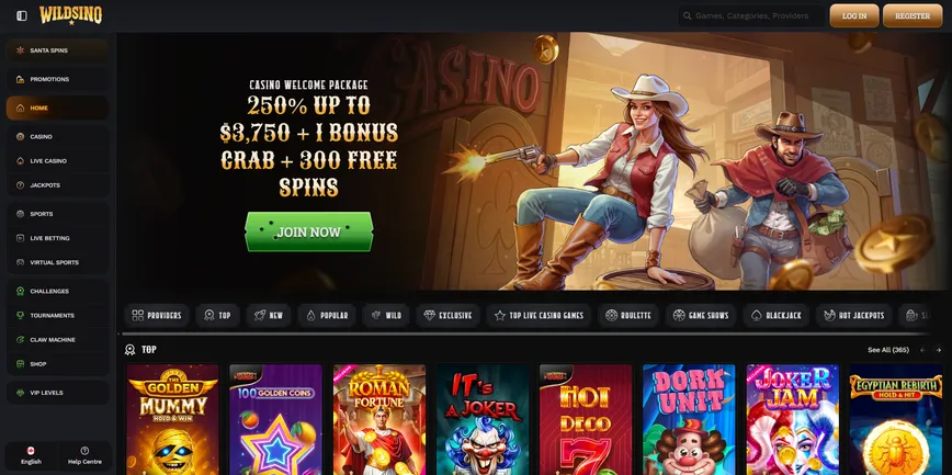 Acerca de Wildsino Casino