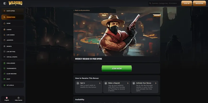 Bono semanal de recarga