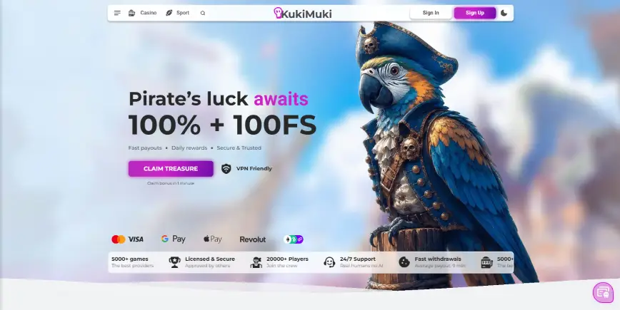 Sobre o KukiMuki Casino