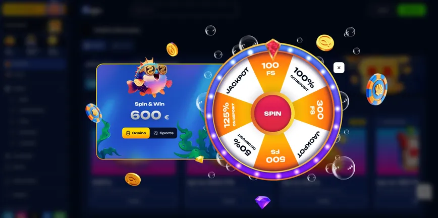 Roda da Fortuna no Fugu Casino