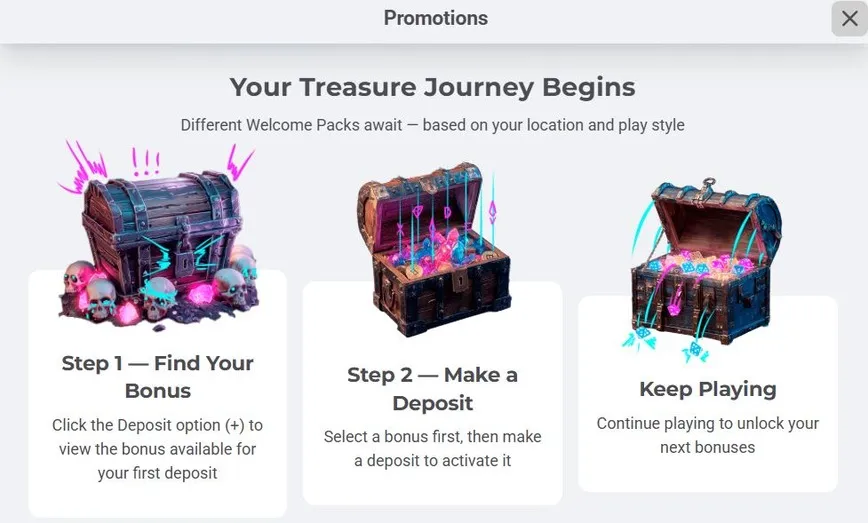 Bônus de Boas-Vindas do KukiMuki Casino