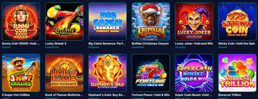 Machines à sous au Casino Xon Bet