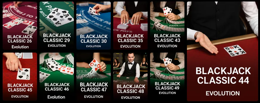 Jeux de Casino avec Croupier en Direct