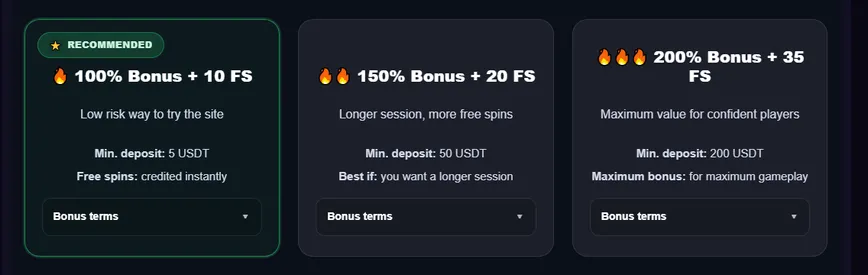 Third Deposit Bonus at AkibaWin Casino