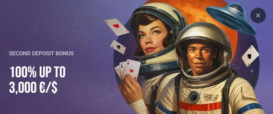 Second Deposit Bonus at HollyWin Casino