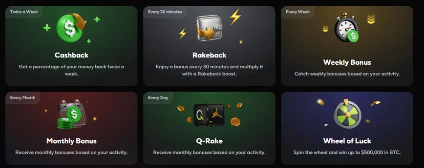 Other Promotions at Qzino Casino