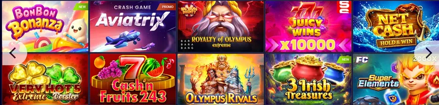 Slot Machines at Fairpari Casino