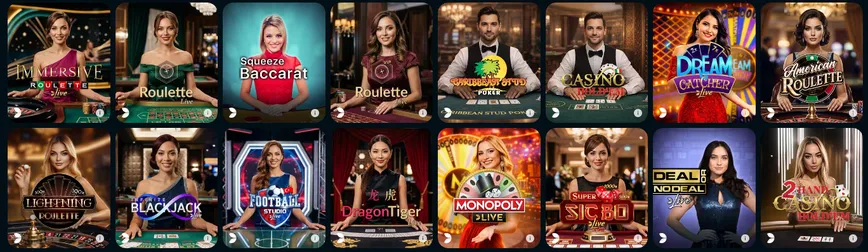 Live Dealer Games at Casinocat