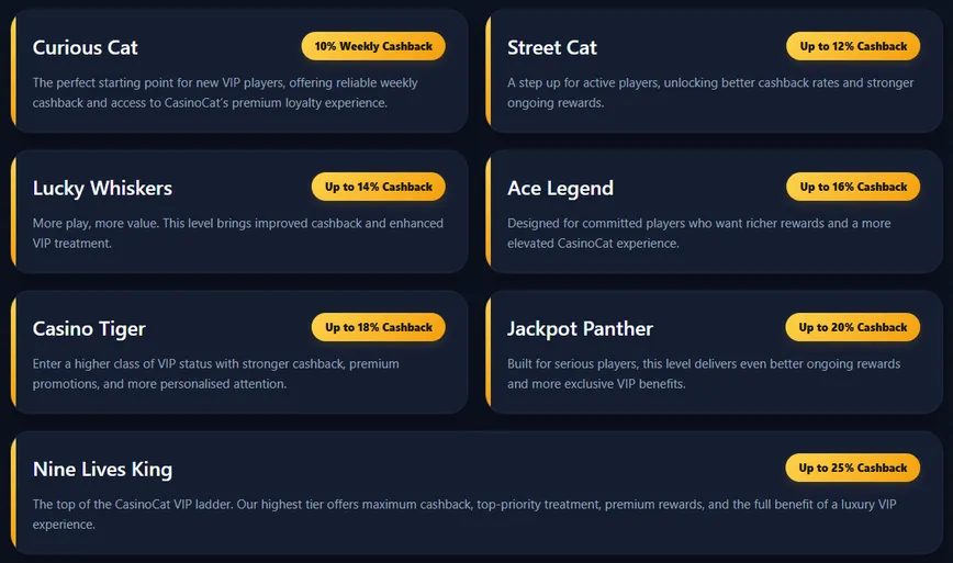 VIP Program and High Roller Benefits
