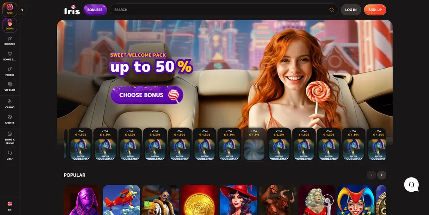 About at IRIS Casino