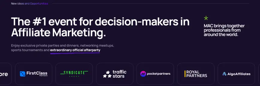 Meet Affiliates, Advertisers, and AdTech Companies