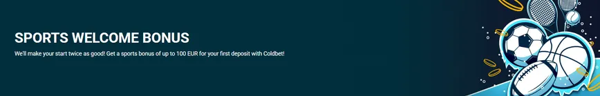 Sports bonus at Coldbet Casino