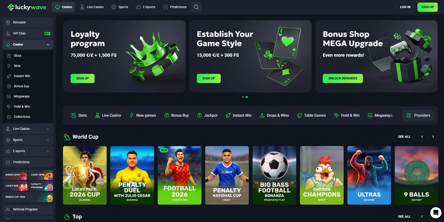 About LuckyWave