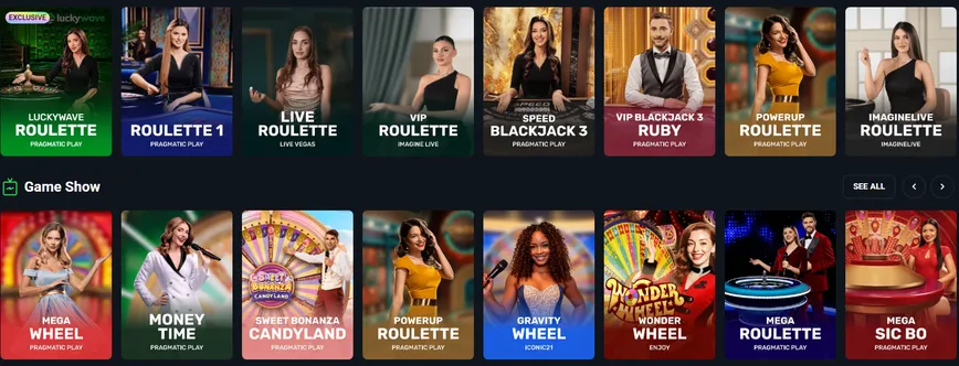 Live Dealer Games