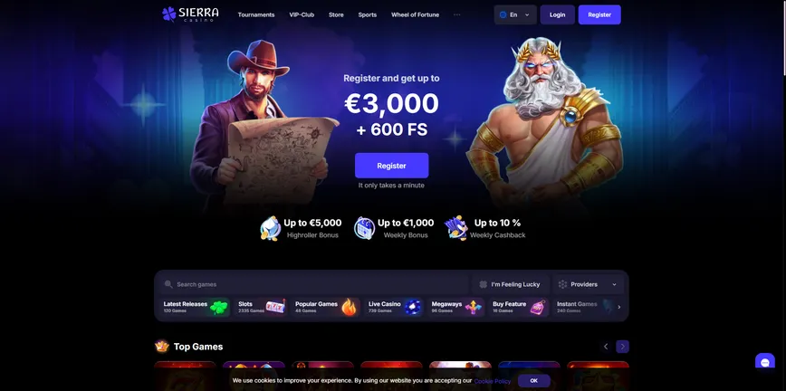 Sobre o Sierra Casino