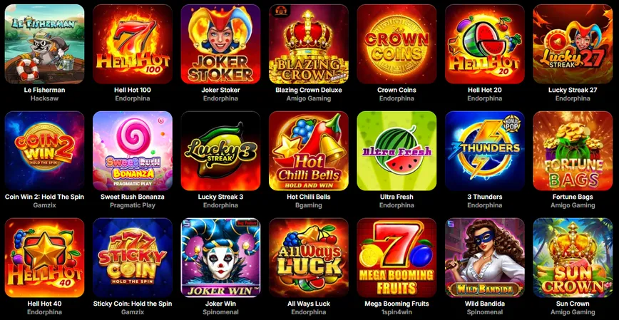 Caça-níqueis no Sierra Casino