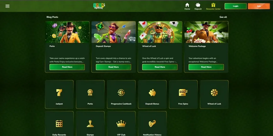 Spin Million Rewards and Bnuses