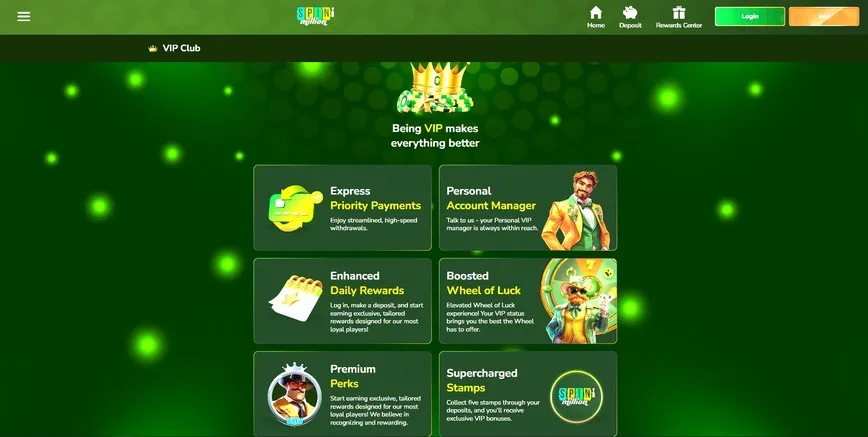VIP Program and High Roller Benefits