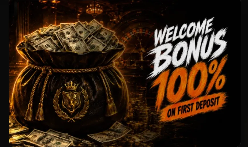 Tiger Casino Welcome Bonus