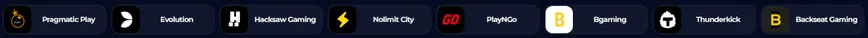 Software Providers at luckiest Casino