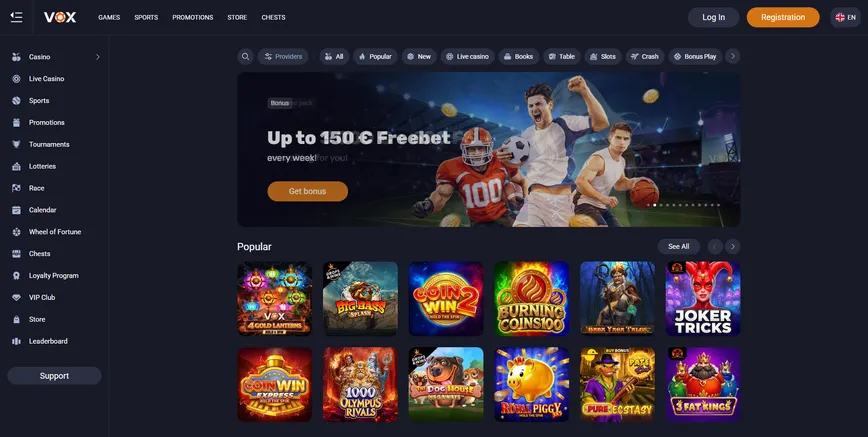 About VOX Casino